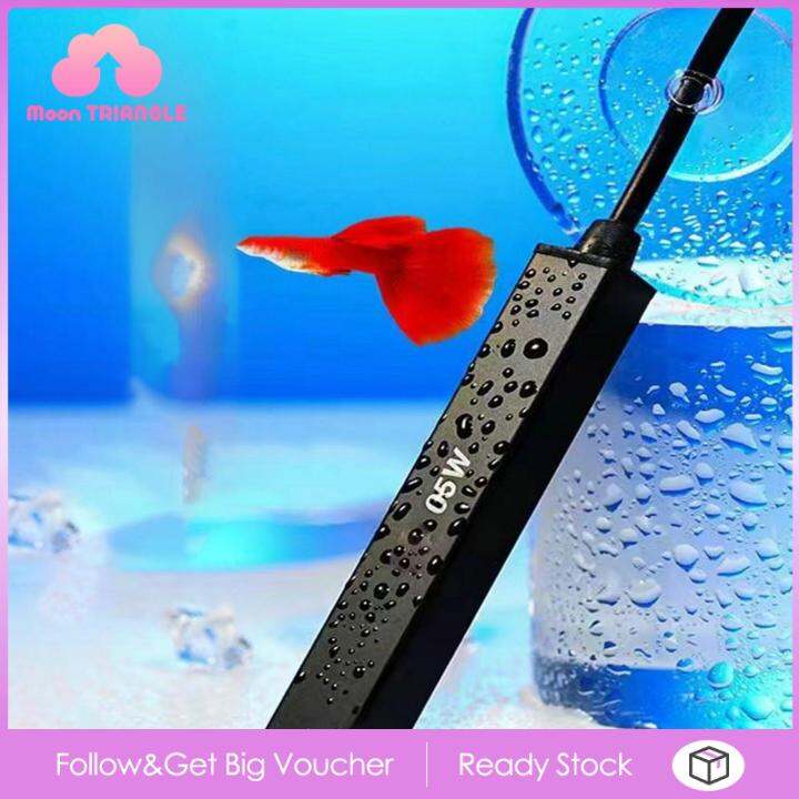 Moon TRIANGLE Fish Tank Heater Aquarium Heating Rod Portable Aquarium