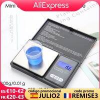 100/200/300/500/1000G 0.01/0.1G Digital Scale Precise LCD Display Pocket Scale Gram Weight For Kitchen Drug Jewelry