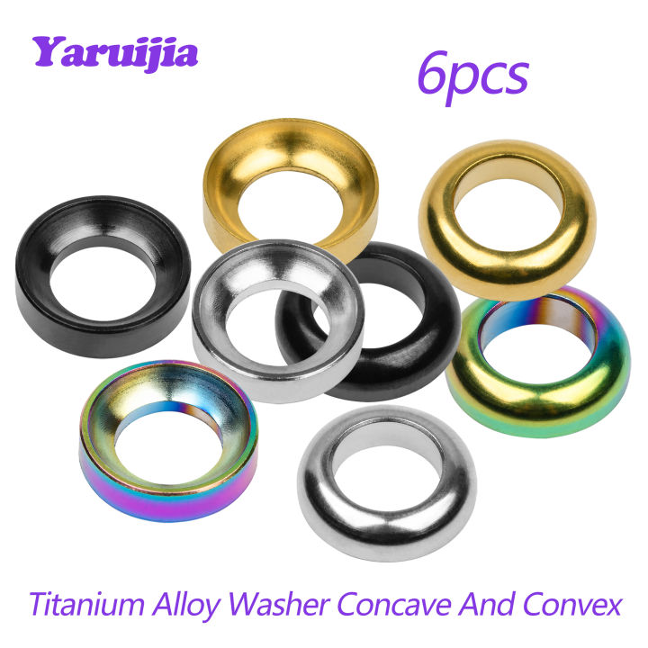 yaruijia-ไทเทเนียม-pelbagai-warna-m6เว้าเครื่องซักผ้านูนสลักเกลียว-skru-pek-6