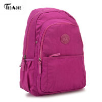TEGAOTE Large Capacity Backpack Women Preppy University School Bags For Teenagers Men Nylon Travel Girls Laptop Knapsack Mochila