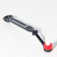 ‘；【。 Coffee Machine Brush Cleaner With Spoon 2 In 1, Barista Espresso Machine Brush Replacement Head, Coffee Cleaning Tool