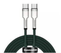 *Baseus สายชาร์จType-c to Type-c 100w metal data cable type-c to type-c High Power