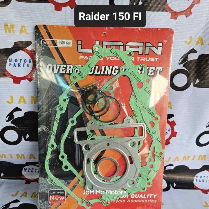 JMM OVERHAULING GASKET RAIDER 150 FI LIMAN (291) Lazada PH
