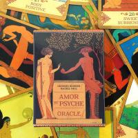 Amor Et Psyche การ์ดออราเคิลปาร์ตี้เกมทำนายไพ่ทาโรต์ศาสดาพยากรณ์สำหรับผู้เริ่มต้น