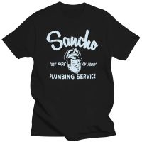 Large mens short sleeves Sancho Plumbing Service Best Pipe In Town Mens Tee Style T 4XL.5XL.6XL