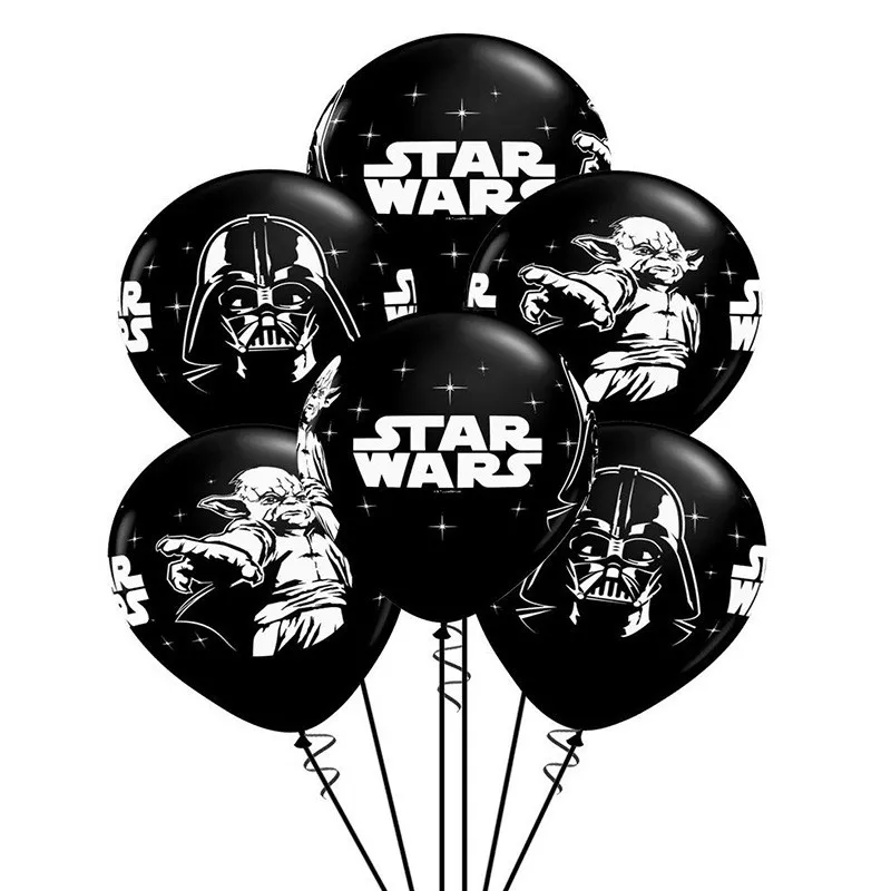 20pcs Party Straws Star Wars Decorations Home Supplies Vader For Decor  Children Room Disposable Tableware