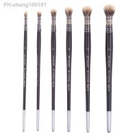 ArtSecret High Grade 1PC 685R Badger Hair Natural Wooden Rod Handle Oil and Acrylic Painting Art-Paint Brush For Drawing