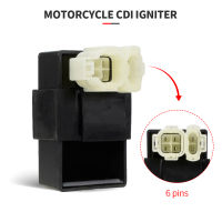 MotorPark 6 Pins Motorcycle Ignition Performance Parts Ignite Unit CDI Racing For GY6 50 125 150CC Moped Scooter ATV Quad Buggy Pit Bike