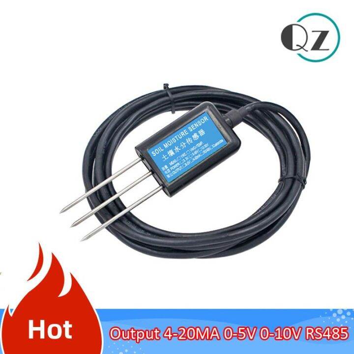 4-20mA RS485 Output TDR Electronic Soil Moisture Sensor Soil ...