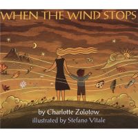 When the wind stops where is the wind? Story picture books wuminlan book list recommended parent-child picture books childrens English enlightenment books bedtime Books English original imported books