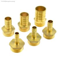 ☞ Brass Hose Pipe Fitting 10mm 12mm 14mm 16mm 19mm 32mm Barb Tail To 1 Inch BSP Male Thread Connector Joint Copper Coupler Adapter