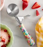 ที่ตักไอติม / ที่ตักคุ๊กกี้ / สกู๊ปไอติม Pioneer Woman Gorgeous Garden Cookie Dough Scoop Dropper Floral Stainless Steel