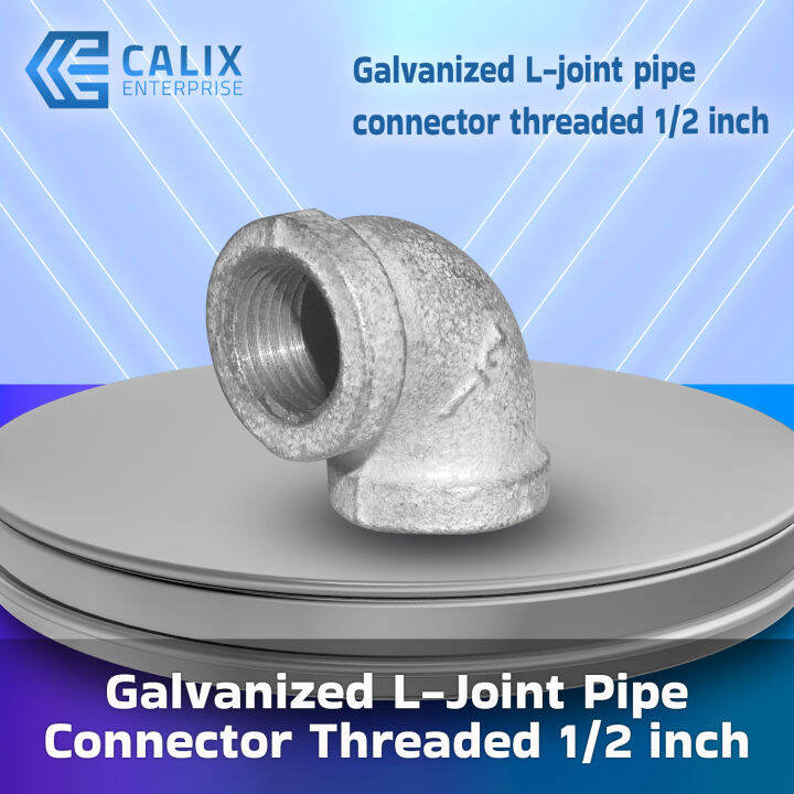 Galvanized L-Joint Pipe Connector Threaded 1/2 Inch | Lazada PH