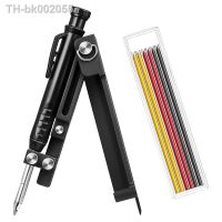 ✣ Multifunctional Scribe Tool Construction Pencils Carpentry Tools With Deep Hole Pencil DIY Woodworking Scriber