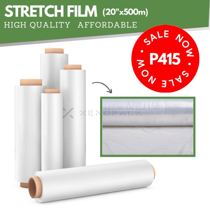 Stretch Film Jack Wrap 500mm x 500m Lazada PH