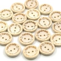 【YF】◐✟  50Pcs Round Buttons Color 2 Holes Baby Sewing Buckle 15MM 20MM 25MM Clothing CraftDIY