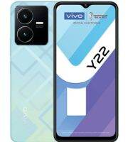 Vivo Y22 รุ่นใหม่มาแรง ความจำRam 4GB+Rom64GB จอ 6.55 แบตอึด 5000 แอมป์ รองรับชาร์จไว 18W(Fast Charging) ประกันศูนย์ 1ปี Free Gift Set Vivo