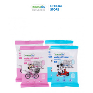 Khăn ướt Mini 10 miếng Pharmacity Mickey go VN (4 túi gói) thumbnail