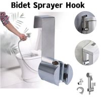 Stainless Steel Holder Hook Hanger For Hand Shower Bathroom Toilet Spray Gun Stand Toilet Bidet Sprayer Bathroom Accessories Showerheads