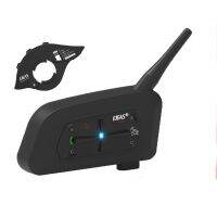 【LZ】◙  EJEAS-V7 Bluetooth Motorcycle Intercom Moto Helmet Intercomunicadores com controle remoto interfone à prova dágua para 7 Rider