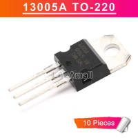 10pcs 13005A TO-220 ST13005A TO220 High Voltage Fast-Switching NPN Power Transistor New Original