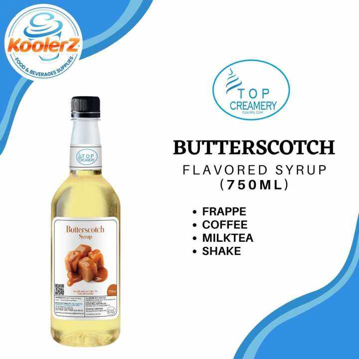 Top Series Butterscotch Syrup (750ML) Lazada PH