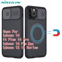 NILLKIN เคสแม่เหล็ก ป้องกันกล้อง สําหรับ iphone 14 Pro Max 14 Plus iphone 13 12 agh