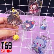 Bao bảo vệ móc khóa mica và huy hiệu Anime Manga T69 Shop
