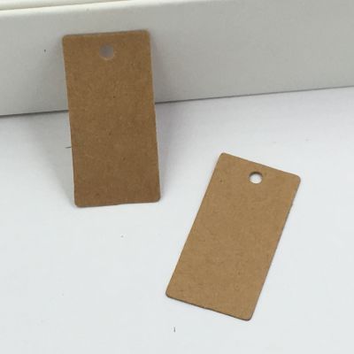 ஐ Black Rectangle Blank Gift Tags Price Jewelry Hang Tag DIY Accept Custom Kraft Paper Clothing Label Tags 4x2cm 50Pcs/Lot