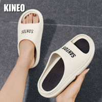 KINEO รองเท้าแตะสำหรับผู้หญิง,รองเท้าแตะนุ่มกันลื่นใช้ในห้องน้ำรองเท้าแตะฤดูร้อนเปิดนิ้วเท้ารองเท้าแตะสำหรับใส่ในบ้านและนอกสถานที่