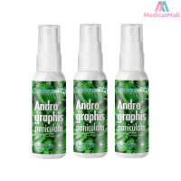 (แพ็ค 3) Dentiste สเปรย์สารสกัดจากฟ้าทะลายโจร Andrographis Paniculata 20 ml.   [MMDD]