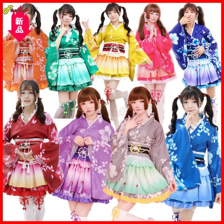 Halloween Anime Cosplay Love Live Kimono Yazawa Nico Costumes Cosplay