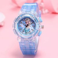 Hot Seller Frozen Cartoon Children Watches Lamp Boys Day