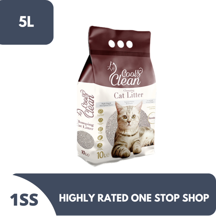 Cool & Clean Clumping Cat Litter 5L Lazada PH