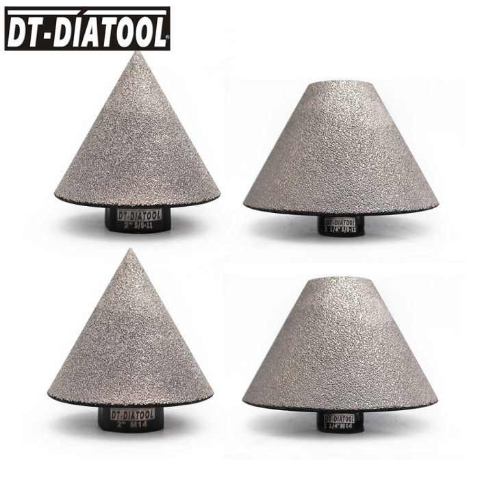 dt-diatool-1pc-diamond-chamfer-finger-bit-with-58-11-or-m14-thread-enlarge-shape-round-bevel-existing-hole