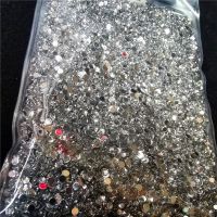 Bulk Wholesale 20000pcs Big Package 1.5mm Non Hot Fix Crystal Rhinestiones Flatback Strass for Nail Art Decoration