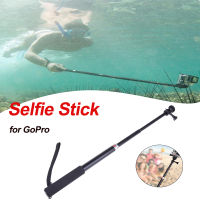 Monopod ขั้วโลกสำหรับ GoPro ฮีโร่23 escoping ยืดขั้วโลกมือถือและขาตั้งกล้องเมา S Elfie ติดสำหรับ GoPro หดถึง29.5เซนติเมตร