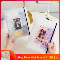 A5 Photocard Binder Diy Photocard Collect Book Idol Photocard Album Scrapbook Kpop Photo Album Journal Notebook Card Binder