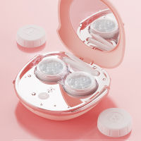 Contact Lens Cleaner Case Storage Box Contact Lens Case Travel Glasses Lenses Ultrasonic Cleaning Soaking Box Eyes Container