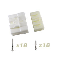 ปลั๊กรถยนต์ 18 ช่อง ปลั๊กต่อสายไฟ พร้อมหางปลา ผู้ เมีย Housing Connector 18 pin male female with terminal Set