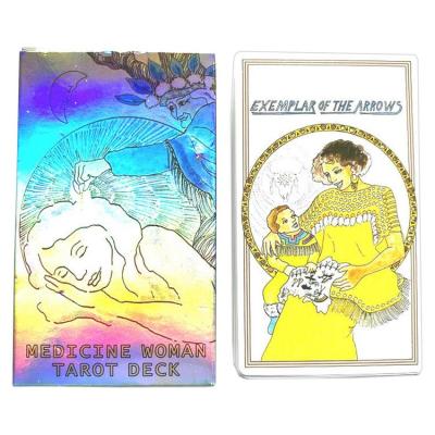 Medicine Woman Tarot Decks English Version Tarot Cards for Beginners Professionals Fortune Telling Card Deck Table Board Game enjoyment