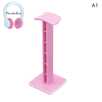 【Pandahuo】 หูฟัง Stand Holder Rack สีชมพูน่ารักสำหรับชุดหูฟังสำหรับเล่นเกมขาตั้งบลูทูธไม่ใช่ชุดหูฟัง