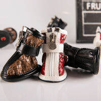 2023KBL รองเท้าสุนัขสัตว์เลี้ยงซิปโกลเด้นรีทรีฟเวอร์บิ๊กด็อก Bichou Teddy Puppy Shoes รองเท้าระบายอากาศ 8931