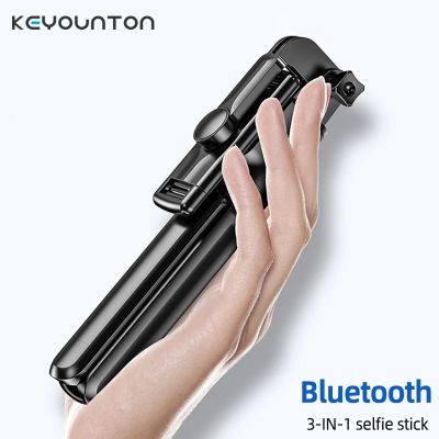 Selfie Stick Tripod With Remote Control Portable Tripod For iPhone Bluetooth Foldable Telescopic Stick For iPhone Huawei Youtube