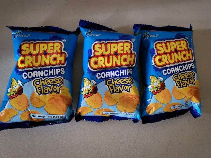 3 Packs Super Crunch Cheese Flavor (55g) Lazada PH