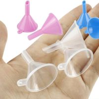 【CW】 10Pcs/Sets Plastic Dispensing Funnel Perfume Toner Dispenser