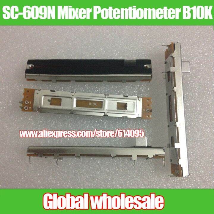 cw-6pcs-sc-609n-mixer-straight-potentiometer-b10k-fader-shank-length-15mmb-stroke-60mm