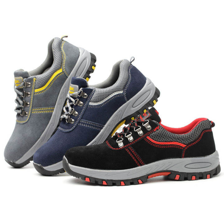 GOOD QUALITY MEISONS SAFETY SHOES LOW CUT BLACK SEWED ALL ROUND new and