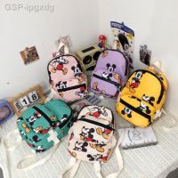 ✿✴Dos Desenhos Animados Mochila Para O Bebê Meninos มินนี่มิกกี้เมาส์ Crianças Adorvel กระเป๋านักเรียน Jardim De Infância Presente