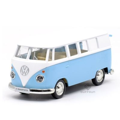 1/36 Volkswagen VW T1 Bus Alloy Diecasts Toy Car Models Metal Vehicles Classical Buses Pull Back Collectable Toys For Children